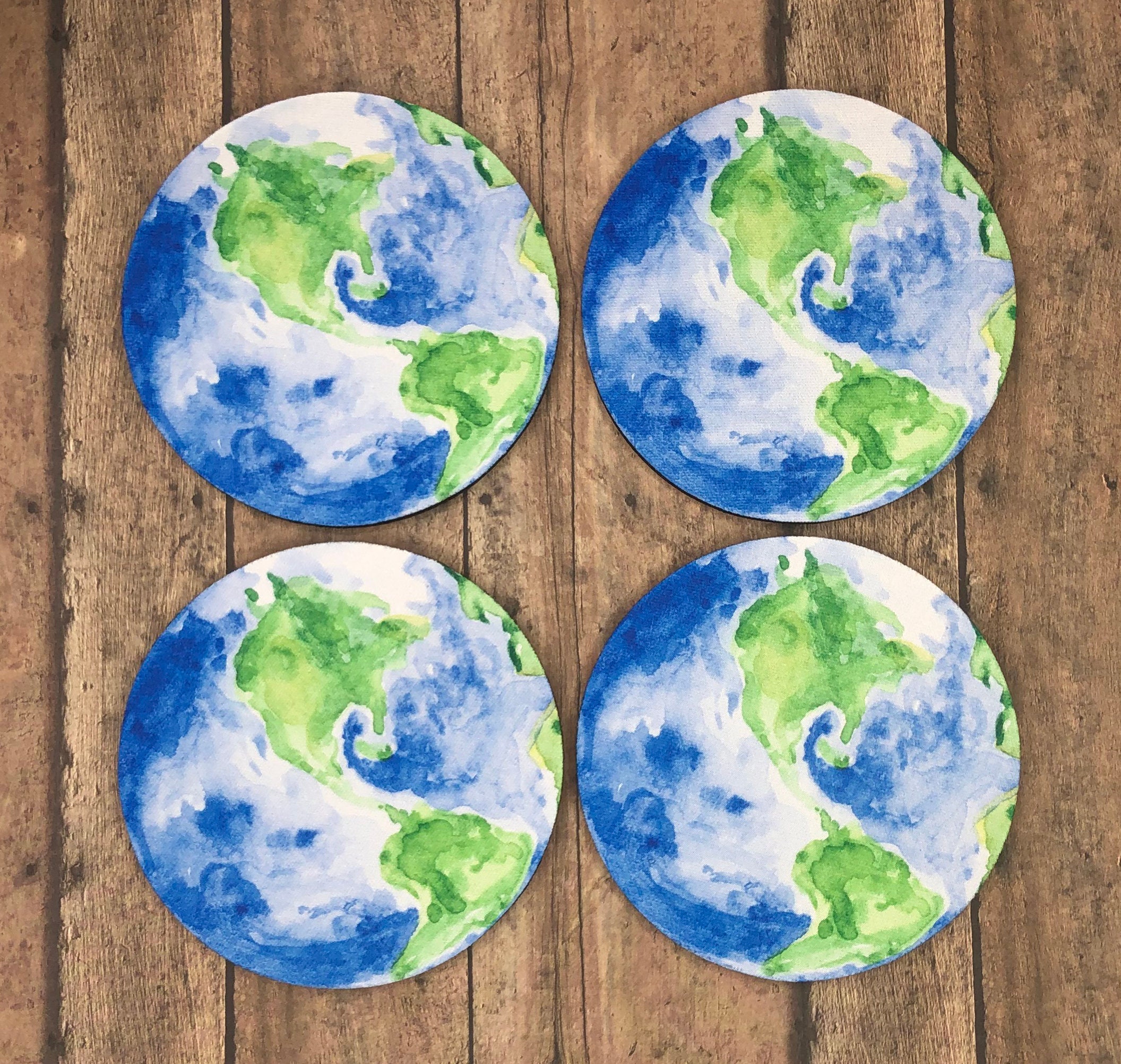 Earth Coaster (set of 2)