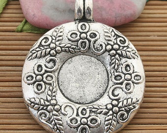 16pcs Tibetan silver crafted teddy bear pendants H0123
