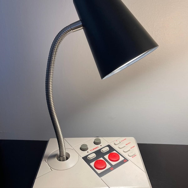 Authentic NES Advantage Arcade Controller LED Desk Lamp
