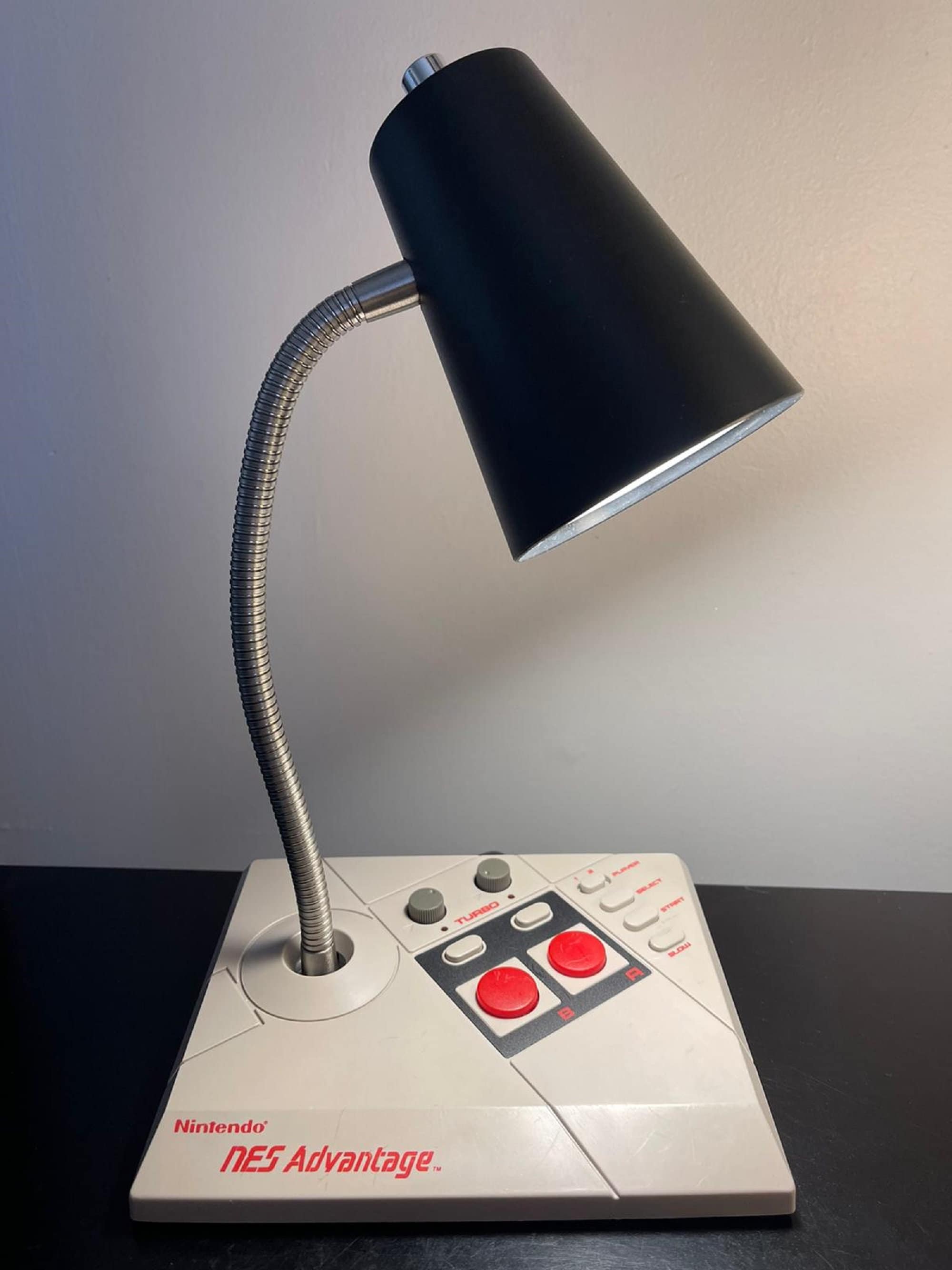 Authentic NES Advantage Arcade Controller LED Desk Lamp picture