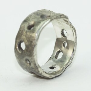 Bio Hochzeitsband Mens Hochzeit Ring Rustikal Ehering Gold Etsy