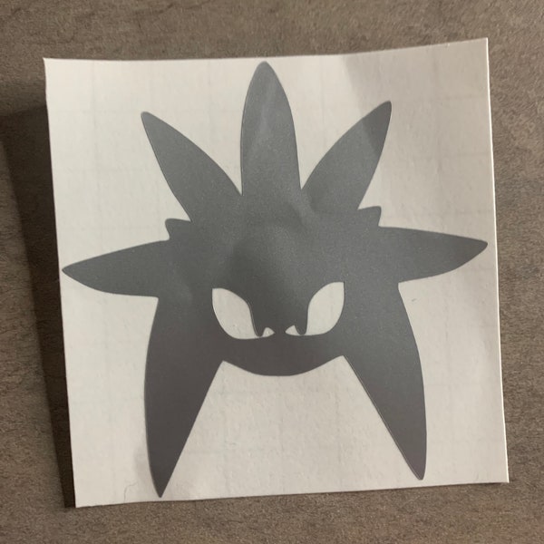 Silver The Hedgehog Inspired Vinyl Decals