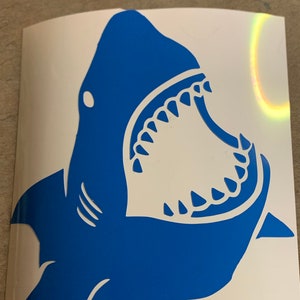 Great White Shark Vinyl Decal