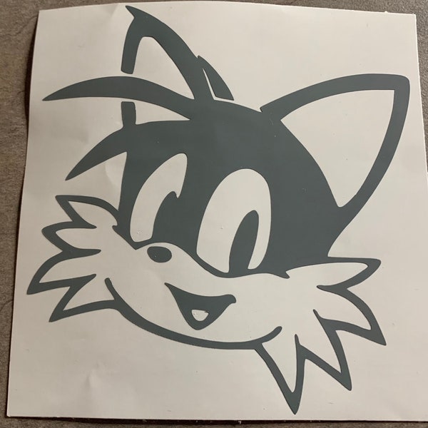 Sonic The Hedgehog – Tails 3-Pack Vinyl Decal Stickers – Glossy Finish