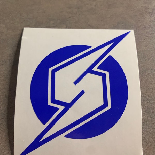 Metroid Inspired Logo Screw Attack Vinyl Decal