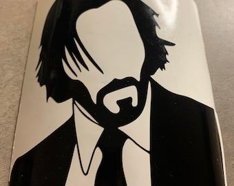 Keanu Reeves Inspired Vinyl Decal