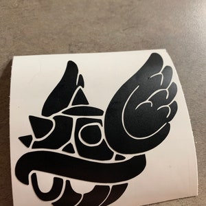 Super Mario Bros Inspired First Place Shell Vinyl Decal