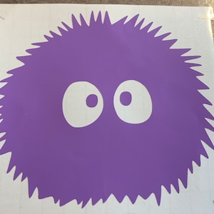 Studio Ghibli Inspired Soot Sprite Vinyl Decal