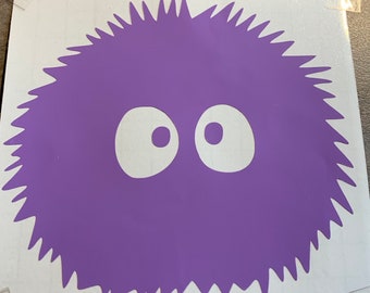 Studio Ghibli Inspired Soot Sprite Vinyl Decal