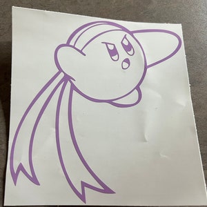Kirby Inspired Fighter Ability Vinyl Decal