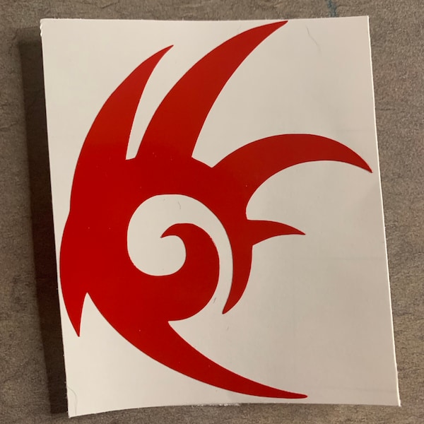 Shadow the Hedgehog Inspired Logo Vinyl Decals