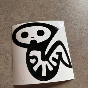 Snake Skeleton Vinyl Decal