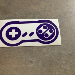 Video Game Controller Vinyl Decals