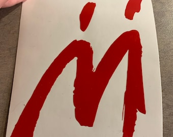Super Mario Sunshine Inspired Mystery M Vinyl Decal