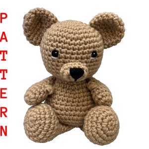 6 inch Amigurumi Teddy Bear Crochet Bear Pattern