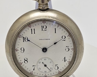 Waltham 18 Size Pocket Watch, No.16697654. For Parts or Restoration