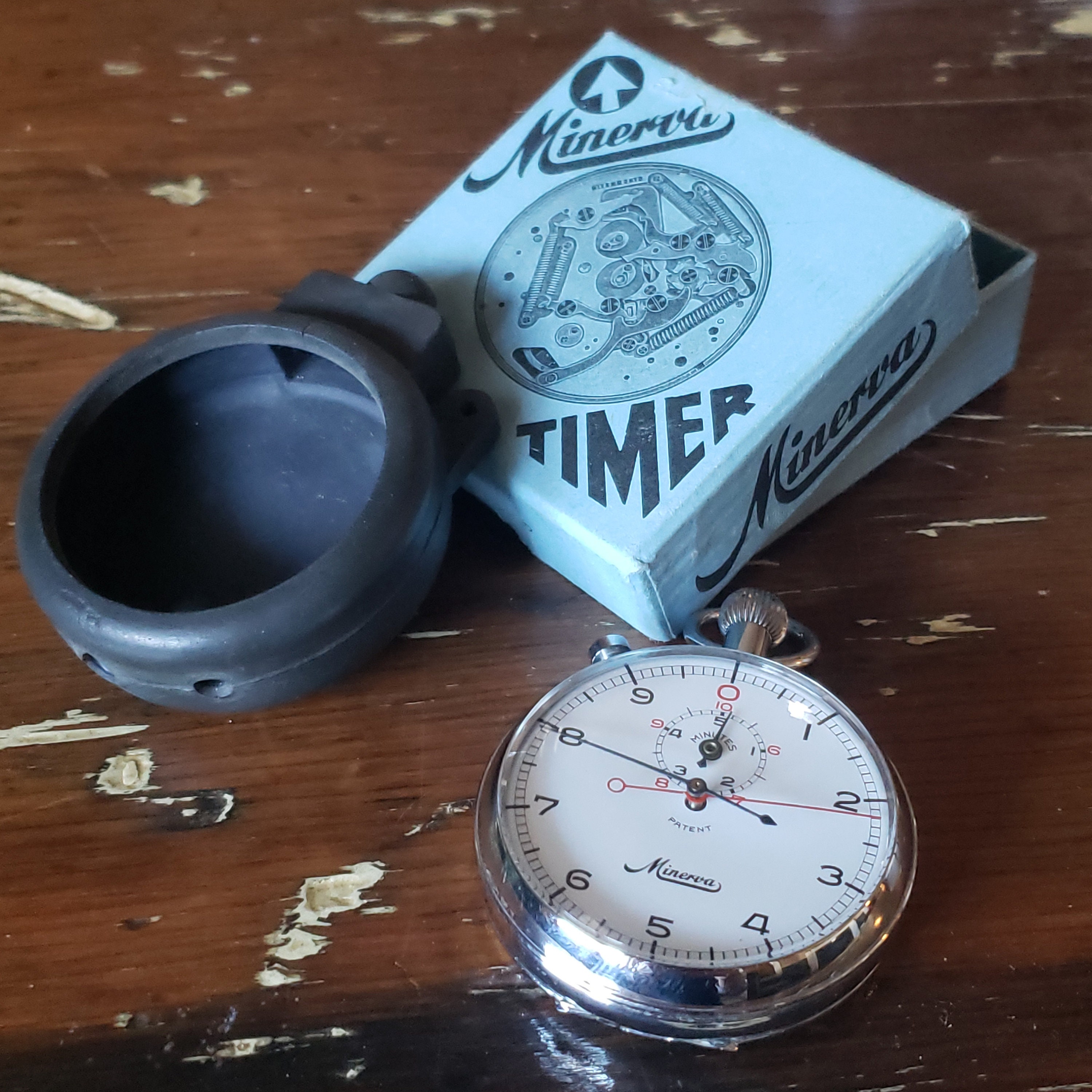 Minerva Stopwatch - Etsy