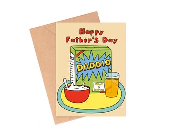 Daddio Fars dag-kort, rolig ordvits