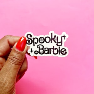 Spooky Doll Sticker, Nostalgic Vinyl Sticker, Millennial Halloween Sticker, Nostalgic Halloween Sticker, Halloween 2024, 90s Halloween