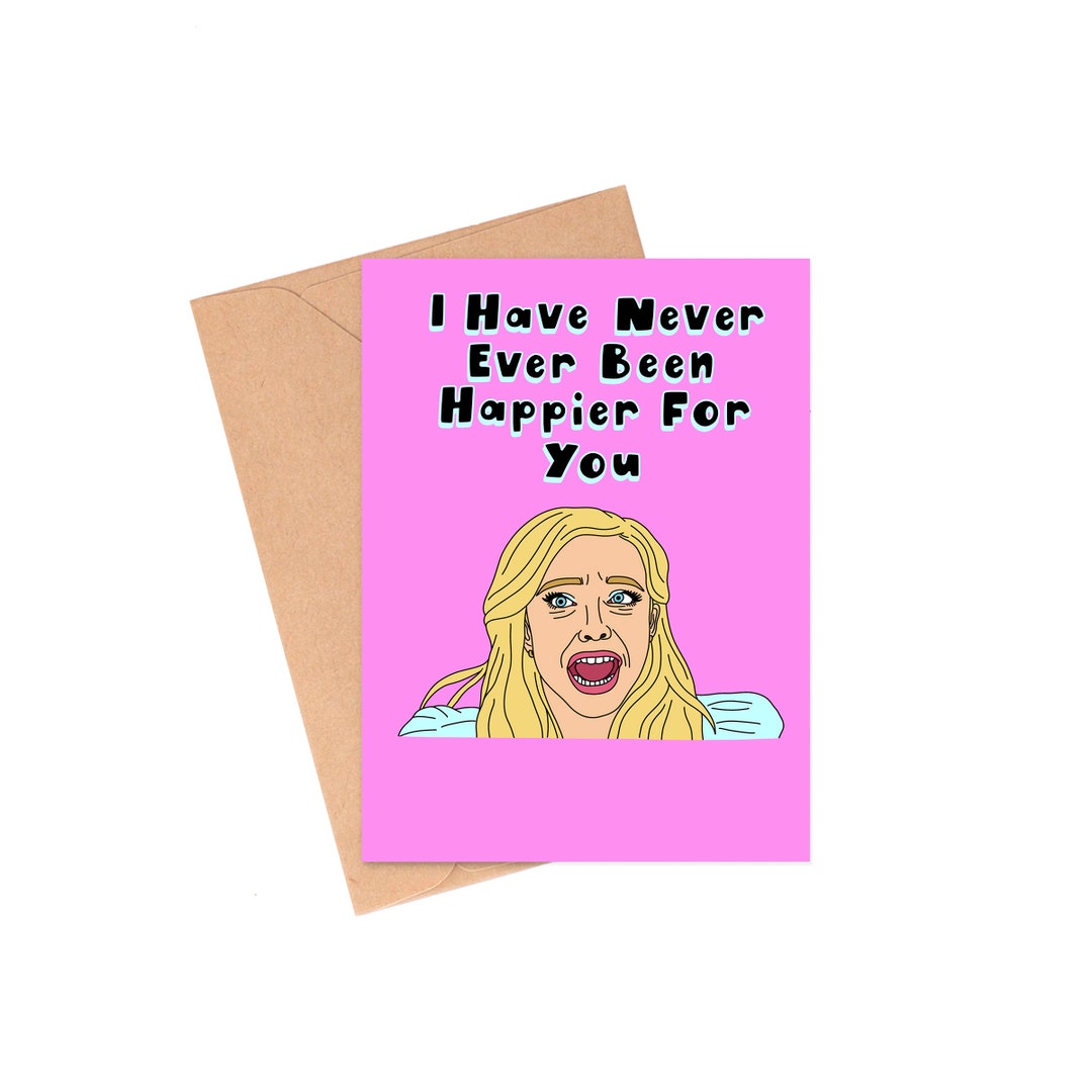 Never Been Happier Congratulations Card - Etsy