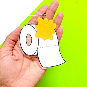 Decorazione natalizia in carta igienica, decorazione per albero di carta igienica, decorazione natalizia pandemica, decorazione natalizia divertente, decorazione scherzosa di Siyo Boutique