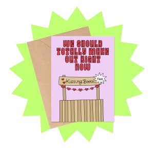 Should Totally Make Out Valentine&#39;s Day Card, Funny Valentine&#39;s Day Card, Cute Valentine&#39;s Day Card, Anniversary Card, 2024 Valentines Card