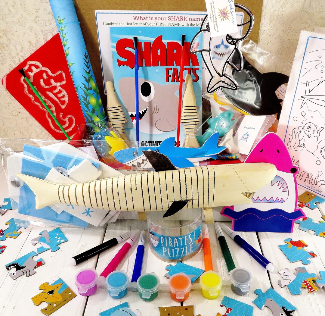 12-shark-crafts-more-personalized-boy-gift-boy-birthday-gift-shark-toy