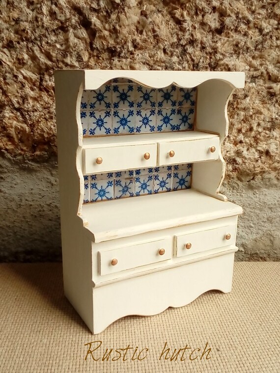 アンティーク 引き出し キャビネット ドールハウス シャビーシック