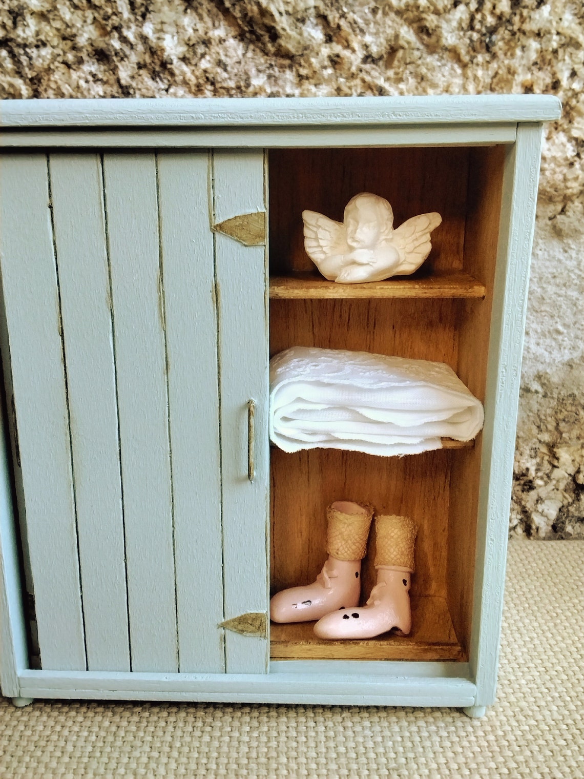 Dollhouse Wardrobe Closet Dollhouse Miniature Etsy