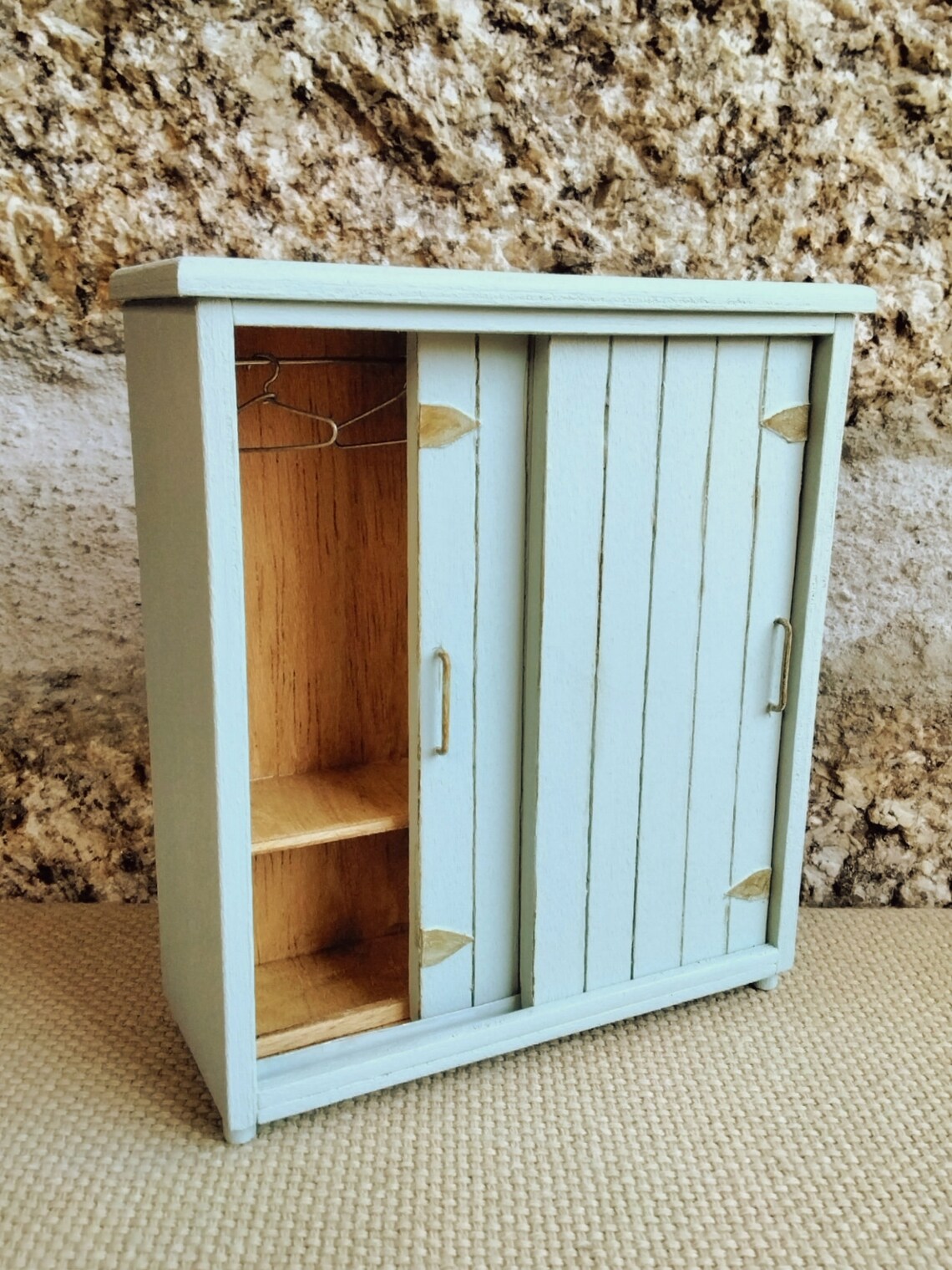 Dollhouse Wardrobe Closet Dollhouse Miniature Etsy