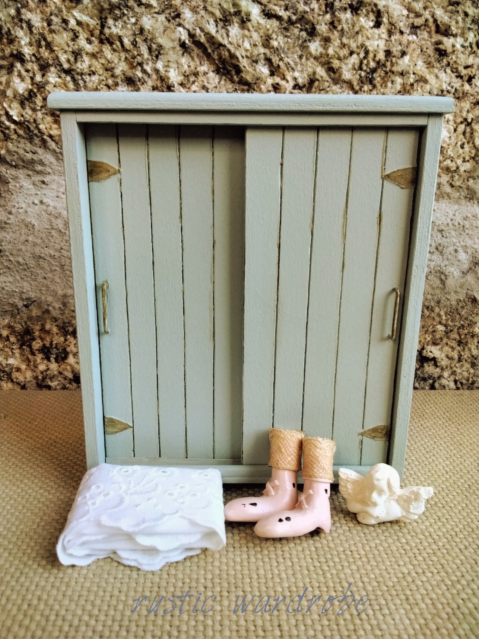 Dollhouse Wardrobe Closet Dollhouse Miniature Etsy