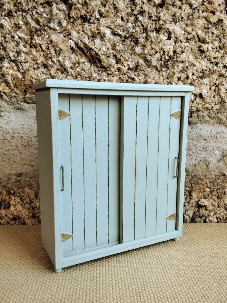 Dollhouse Wardrobe Closet Dollhouse Miniature Etsy