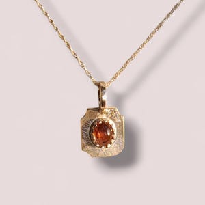 Cabochon Pink Tourmaline Sterling Silver Pendant Necklace: Handmade Artisan Jewelry