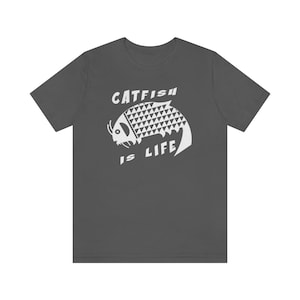 Native Etsy Indigenous Reservation Dogs Catfish is Life Shirt