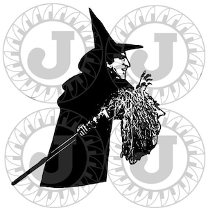 Wicked Witch of the West SVG & DFX digital files