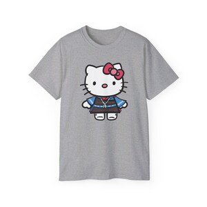 Camiseta para niños de Pueblo Kitty de Native Etsy, diseño de Pueblo Kitty, regalo para amantes de los gatos del suroeste, camiseta para adultos, linda camiseta de gatito imagen 2