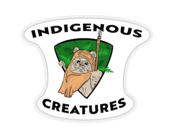 Autocollant Native Etsy Indigenous Creatures