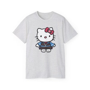 Camiseta para niños de Pueblo Kitty de Native Etsy, diseño de Pueblo Kitty, regalo para amantes de los gatos del suroeste, camiseta para adultos, linda camiseta de gatito imagen 4