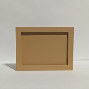 Natural ACEO Mini Frame | Fits 2.5 x 3.5 ATC Artwork Perfectly | Artist Trading Card Display Frame