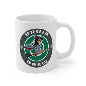 11oz of Burja Brew Coffee Mug
