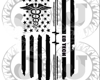 American Medical Montage Enfermera RN, ED TECH y Departamento de Emergencias, Flebotomista, Archivos Digitales