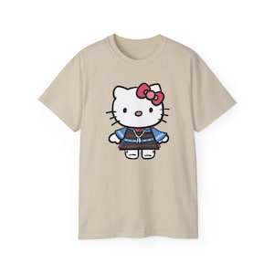 Camiseta para niños de Pueblo Kitty de Native Etsy, diseño de Pueblo Kitty, regalo para amantes de los gatos del suroeste, camiseta para adultos, linda camiseta de gatito imagen 6