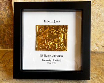 Personalised Graduation Keepsake Black Framed Art – A Meaningful Gift to Celebrate Their Achievement