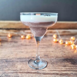 Espresso Martini Scented Candle: Hand-Poured Soy Wax Coffee Candle