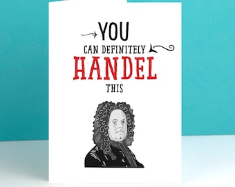 You can handel this card