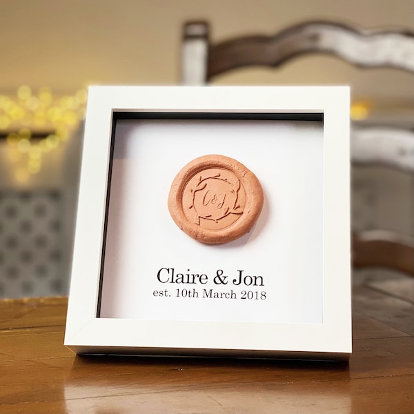 Personalized Terracotta 9th Anniversary Gift, Pottery Art