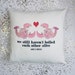 personalised small cushion