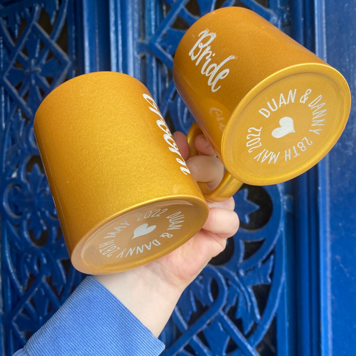 Bride and Groom Matching Mug Gift Mug Set Wedding Gift for Etsy