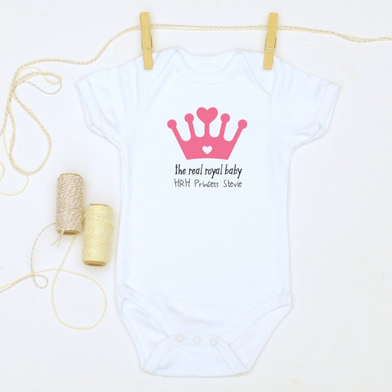 Personalised Baby Grow Vest Bodysuit Girl Or Boy Perfect Gift Custom