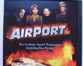 Airport DVD, Burt Lancaster, Dean Martin, 1970 - Etsy